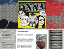 Tablet Screenshot of annarock.cz